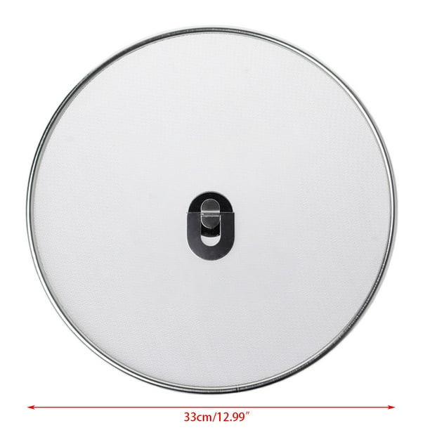 stainless steel cover lid oil proofing frying pan splatter screen spill proof TB stainless steel cover lid oil proofing frying pan splatter screen spill proof TB